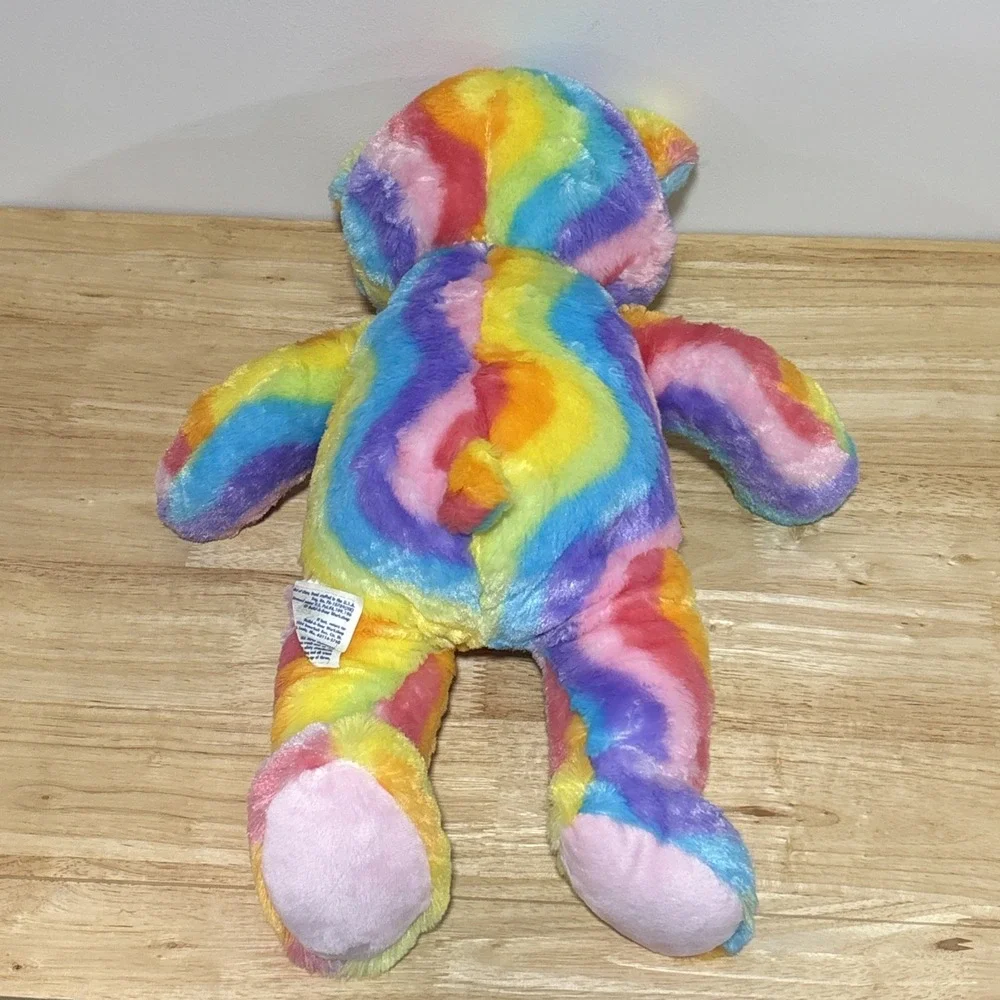 Build-A-Bear 2012 Enchanted Garden Rainbow Hugs Teddy Bear Pastel 16